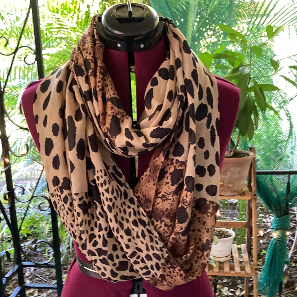 Infinity Scarf Animal Print